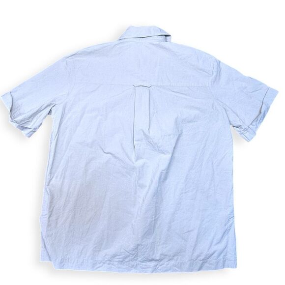 MADEWELL Women’s Periwinkle Signature Poplin Short Sleeve Button Down Shirt Size - Picture 3 of 6